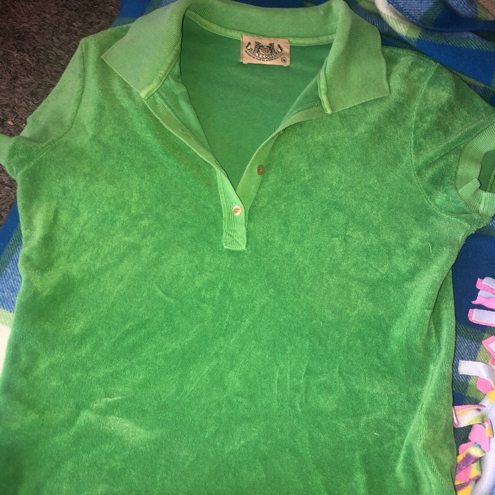Vintage juicy couture terry blouse